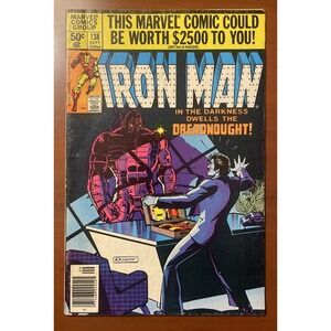Iron Man #138 1980 Marvel Comics VF+